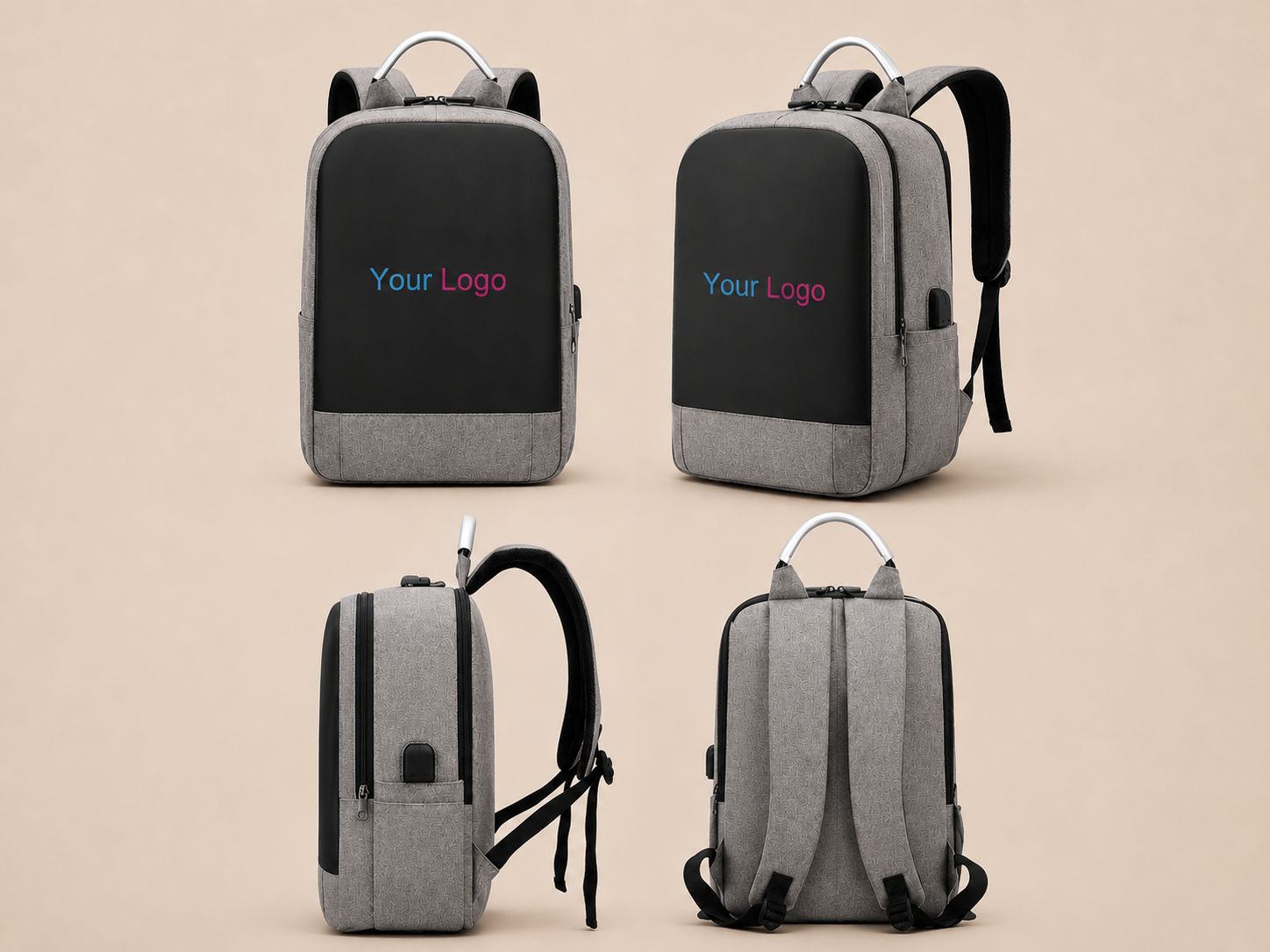 Branded Backpack (Minimum Order Quantity: 100)