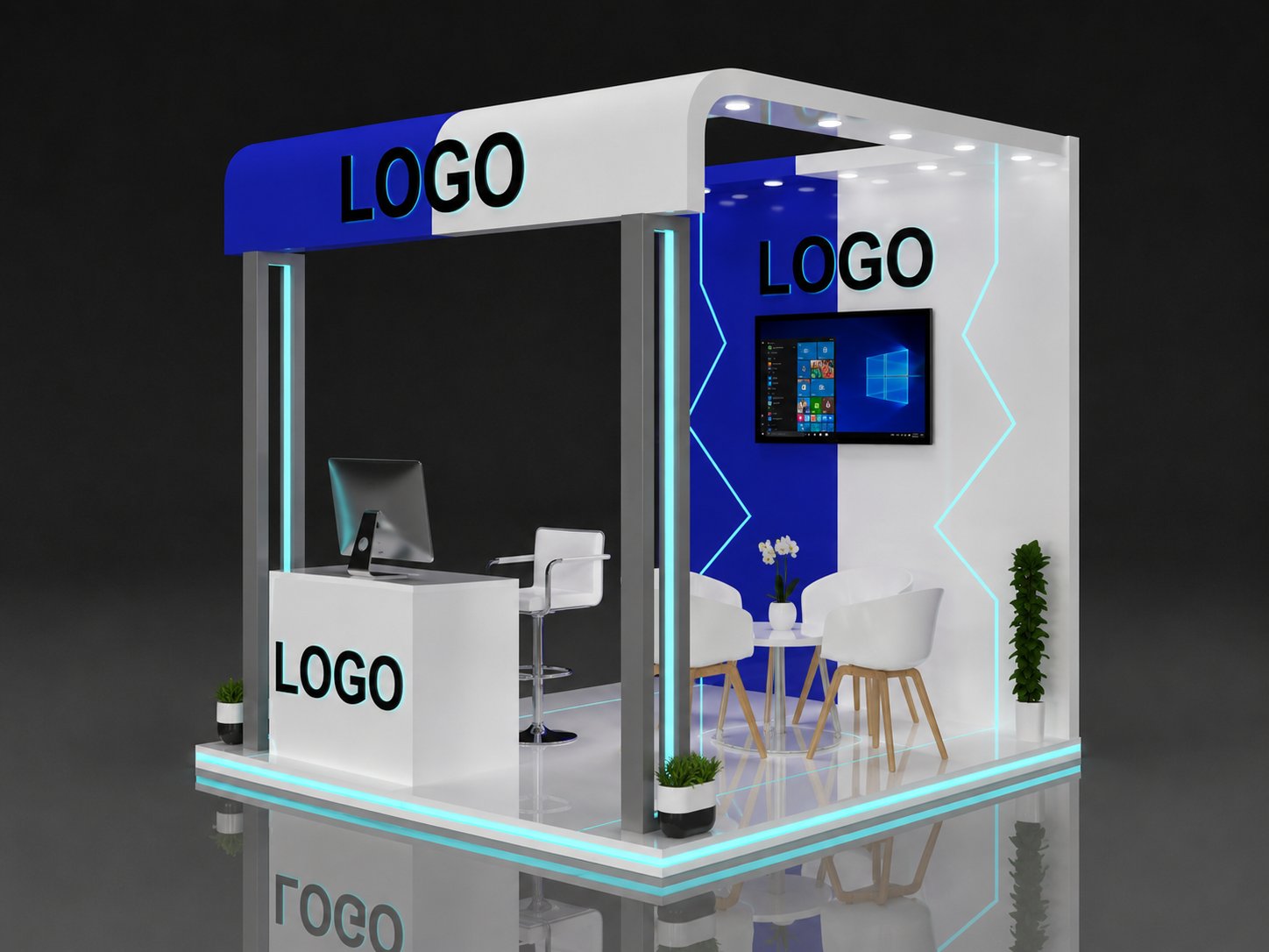 Option 4 - Stand Size 9 sqm