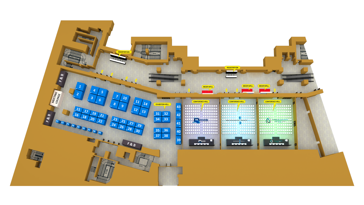 India Desalination Projects 2026 floor plan